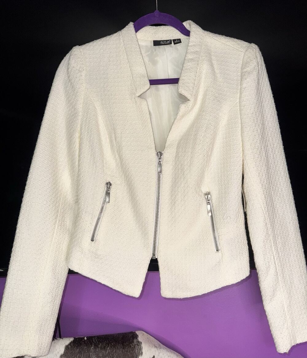 NWT ANA Women's Jacket Snowdrift Color Size Small New with Tags